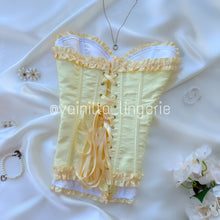 Cargar imagen en el visor de la galería, Corset Princesa Amarillo - Bella y Bestia