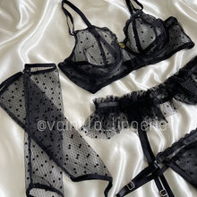 Cargar imagen en el visor de la galería, Set Barbara Negro