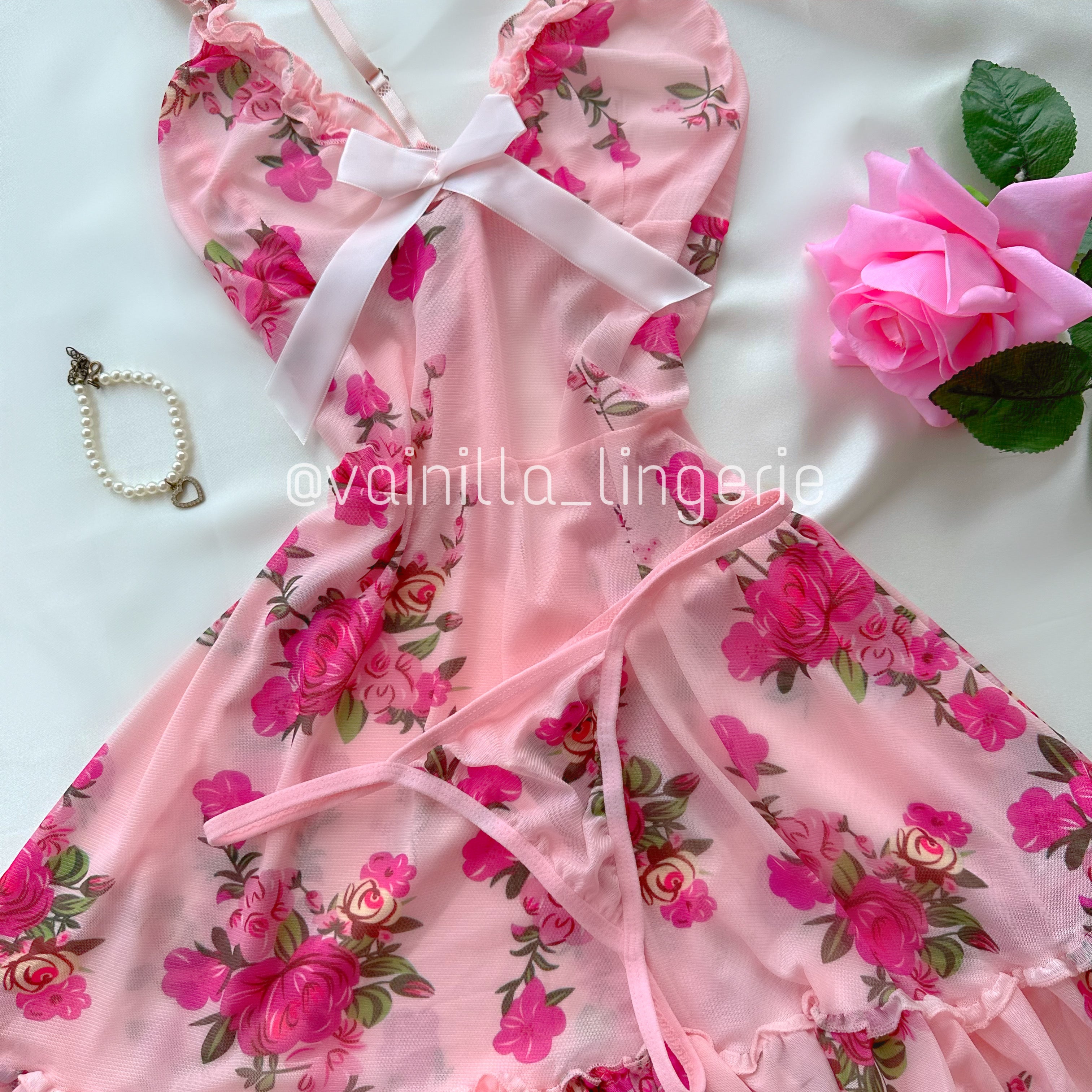 Pijama Vestido Floral