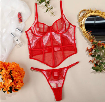 Set Corset Emily con tanga