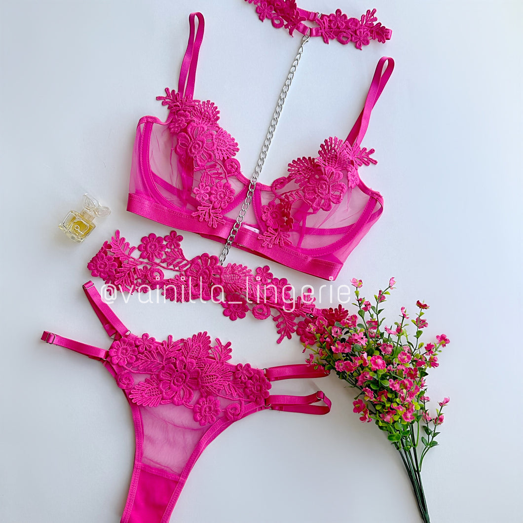 Set Cleopatra Fucsia
