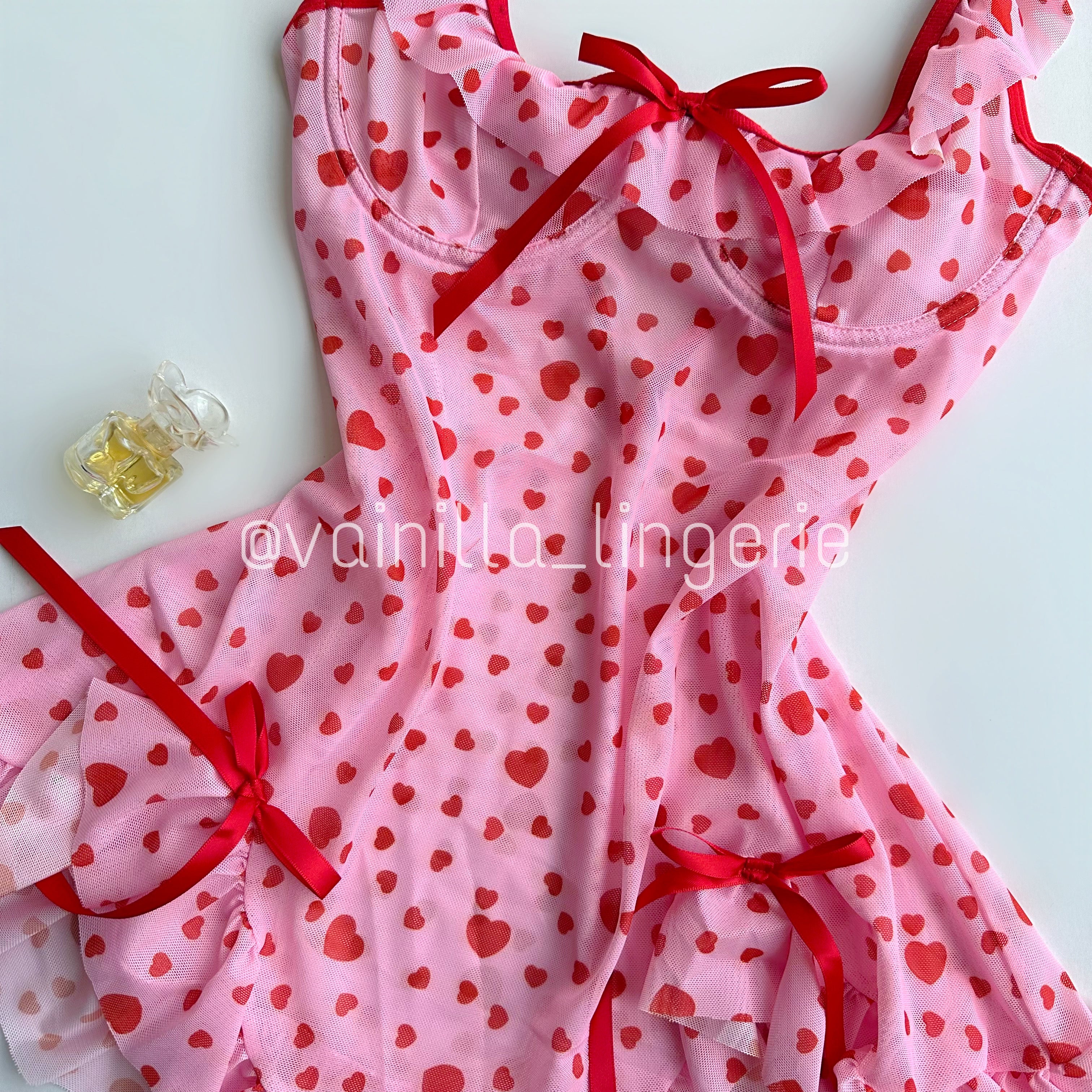 Set Kitty Rosado con hilo