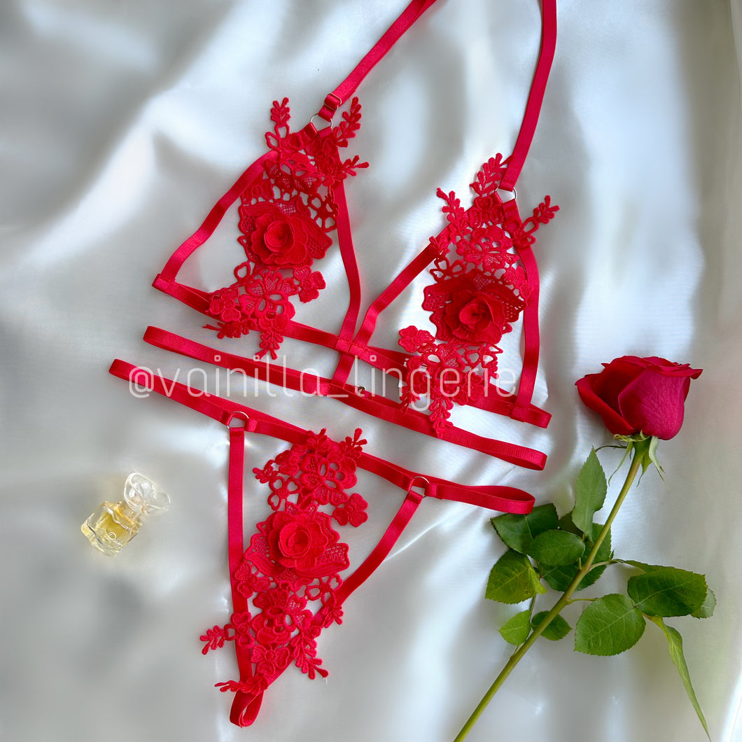 Set Rose Rojo