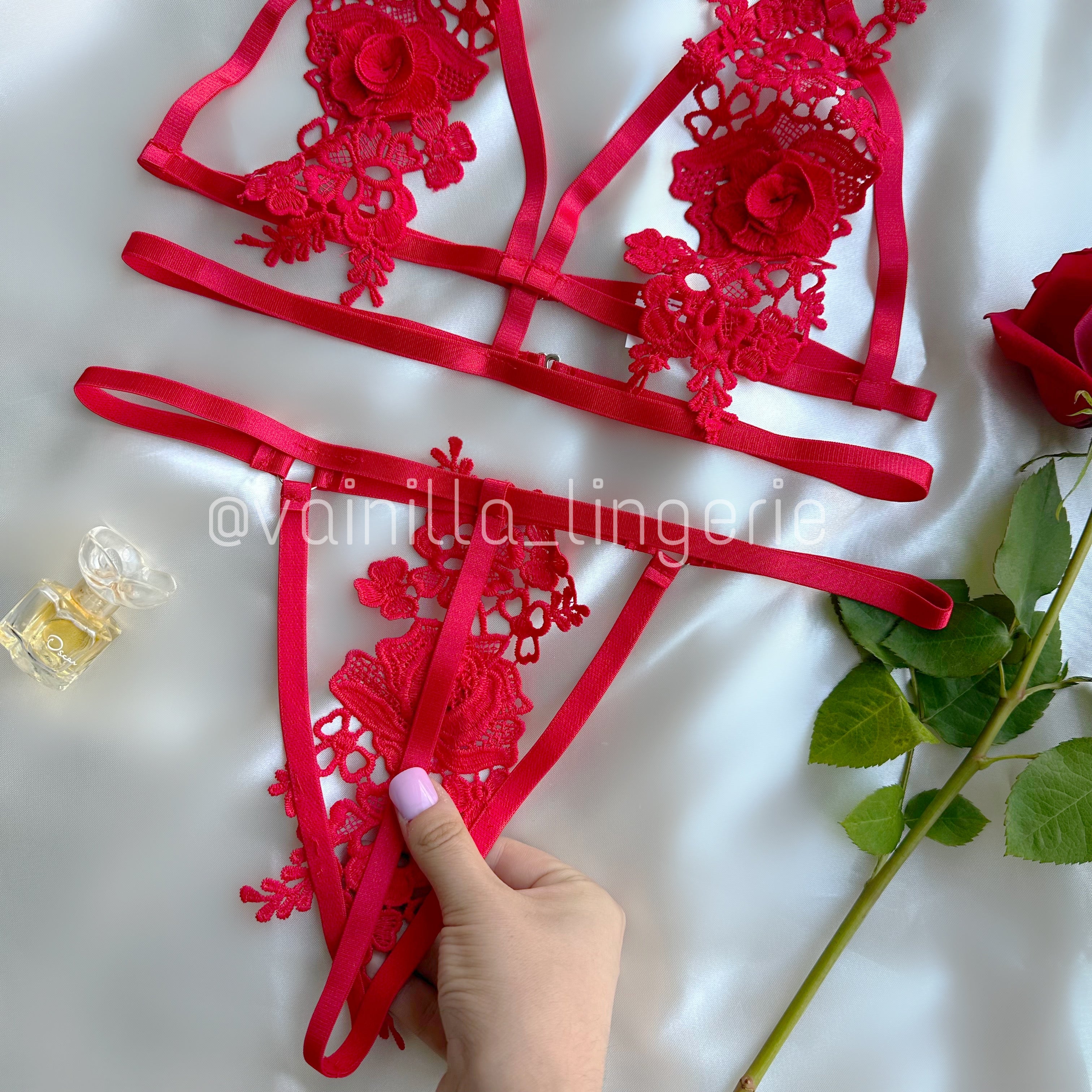 Set Rose Rojo