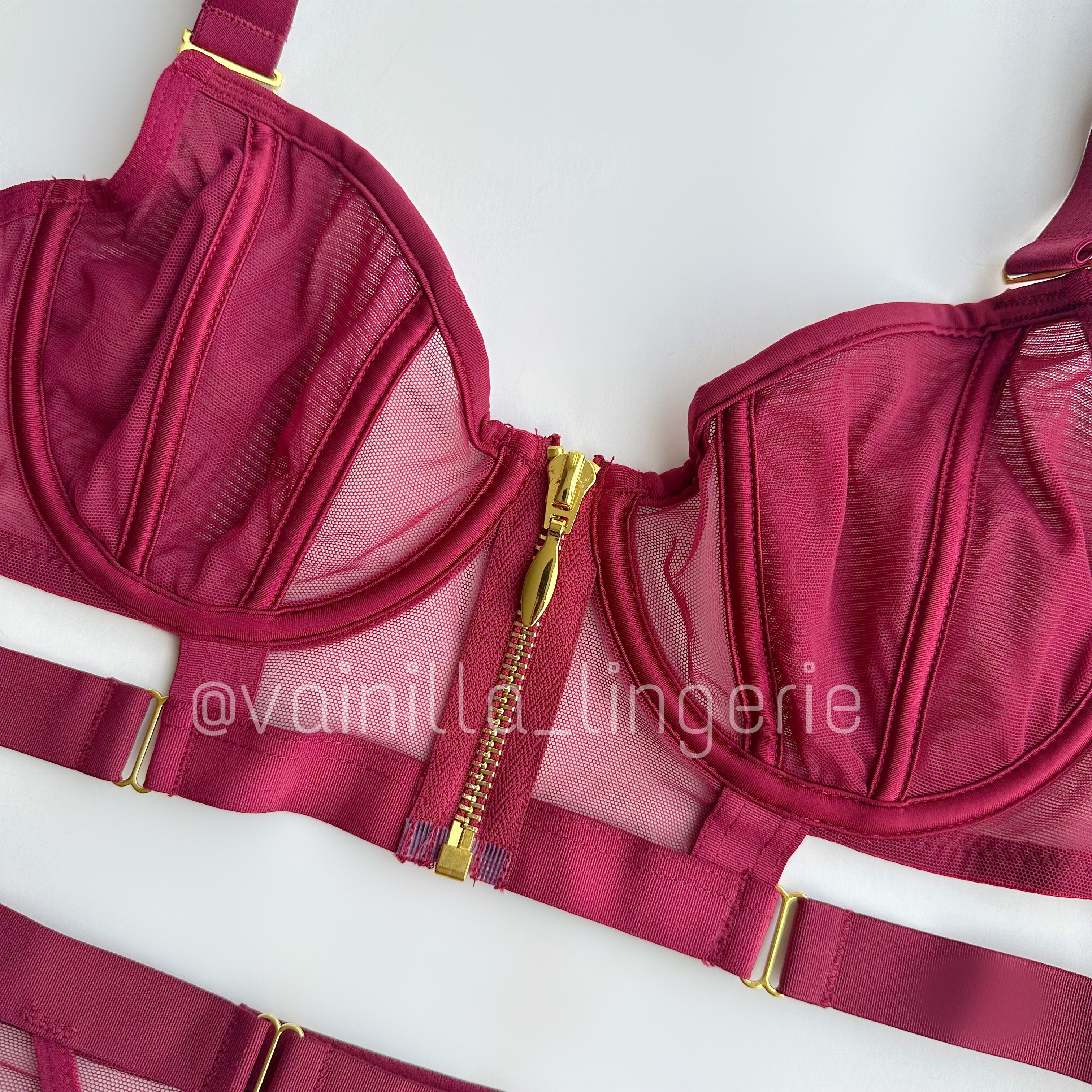 Set Velvet Vinotinto