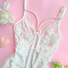 Load image in gallery viewer,Pijama Vestido Blanco Bride
