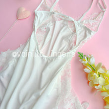 Load image in gallery viewer,Pijama Vestido Blanco Bride
