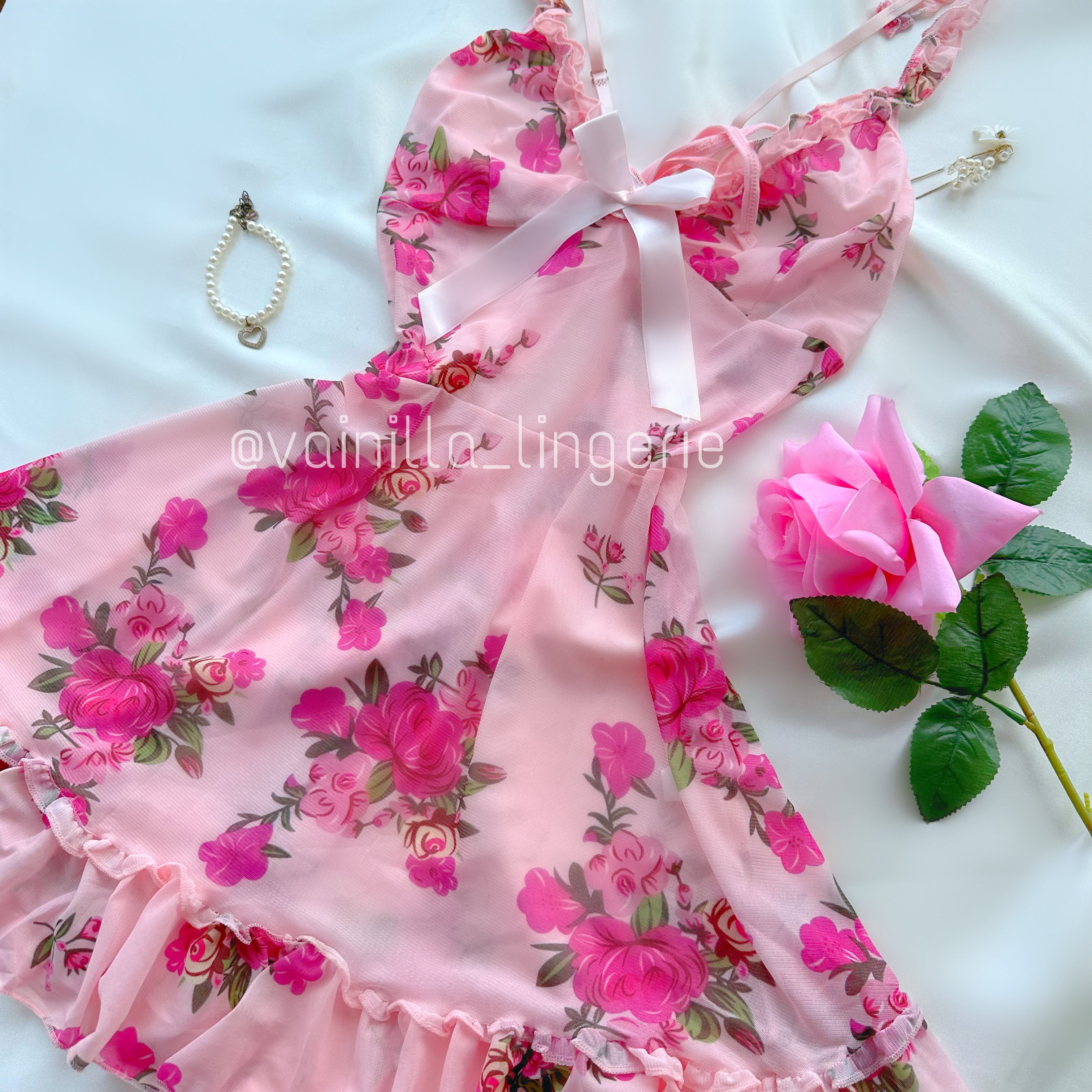 Pijama Vestido Floral