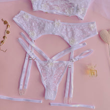 Cargar imagen en el visor de la galería, Set Floral Blanco
