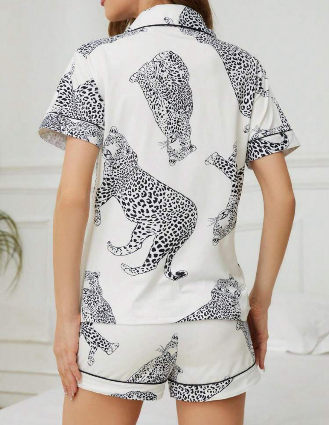 Pijama Leopardo dos piezas