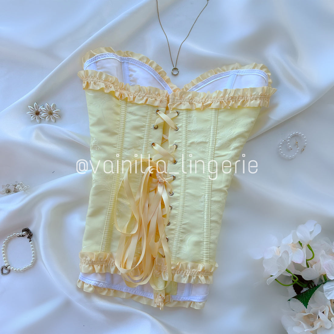 Corset Princesa Amarillo - Bella y Bestia