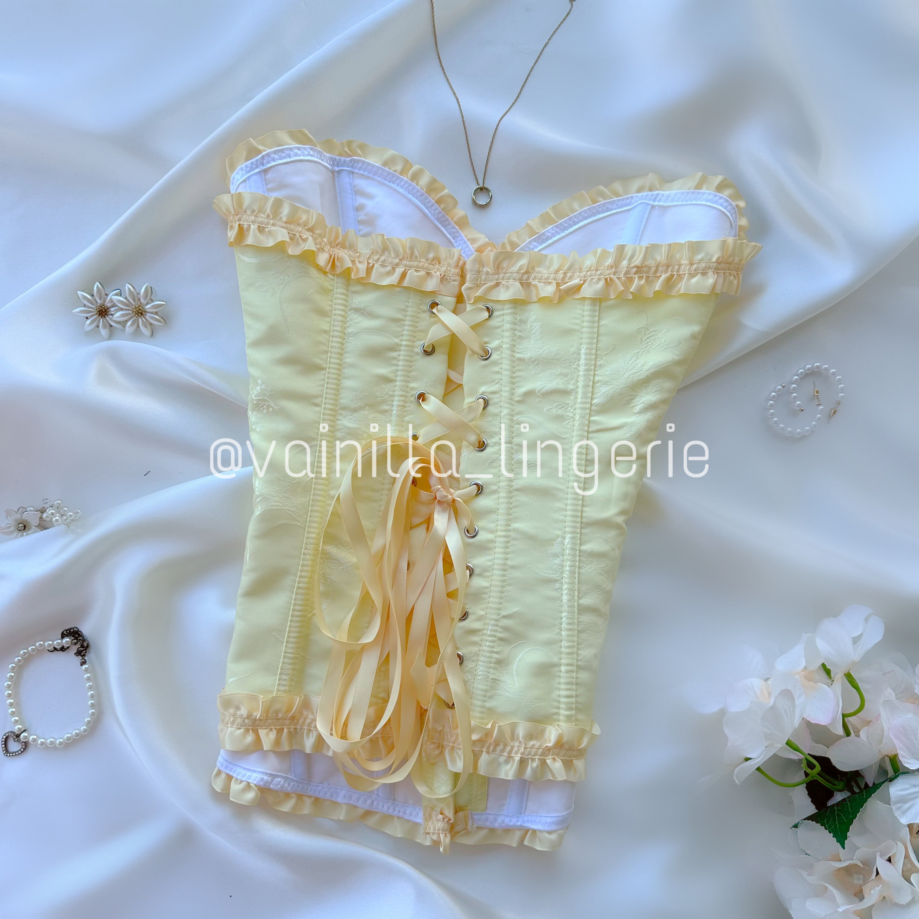 Corset Princesa Amarillo - Bella y Bestia