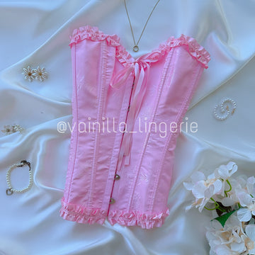 Corset Princesa Rosado - Bella durmiente