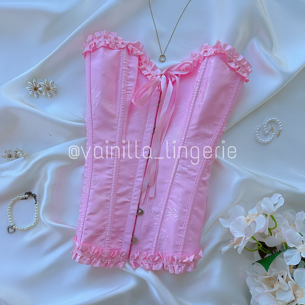 Corset Princesa Rosado - Bella durmiente