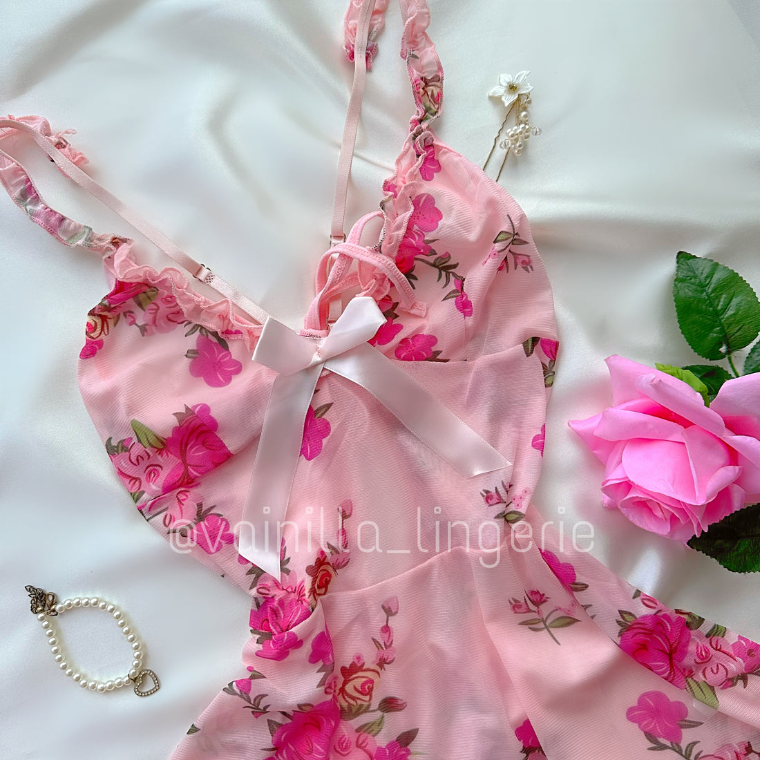 Pijama Vestido Floral
