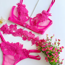 Cargar imagen en el visor de la galería, Set Cleopatra Fucsia

