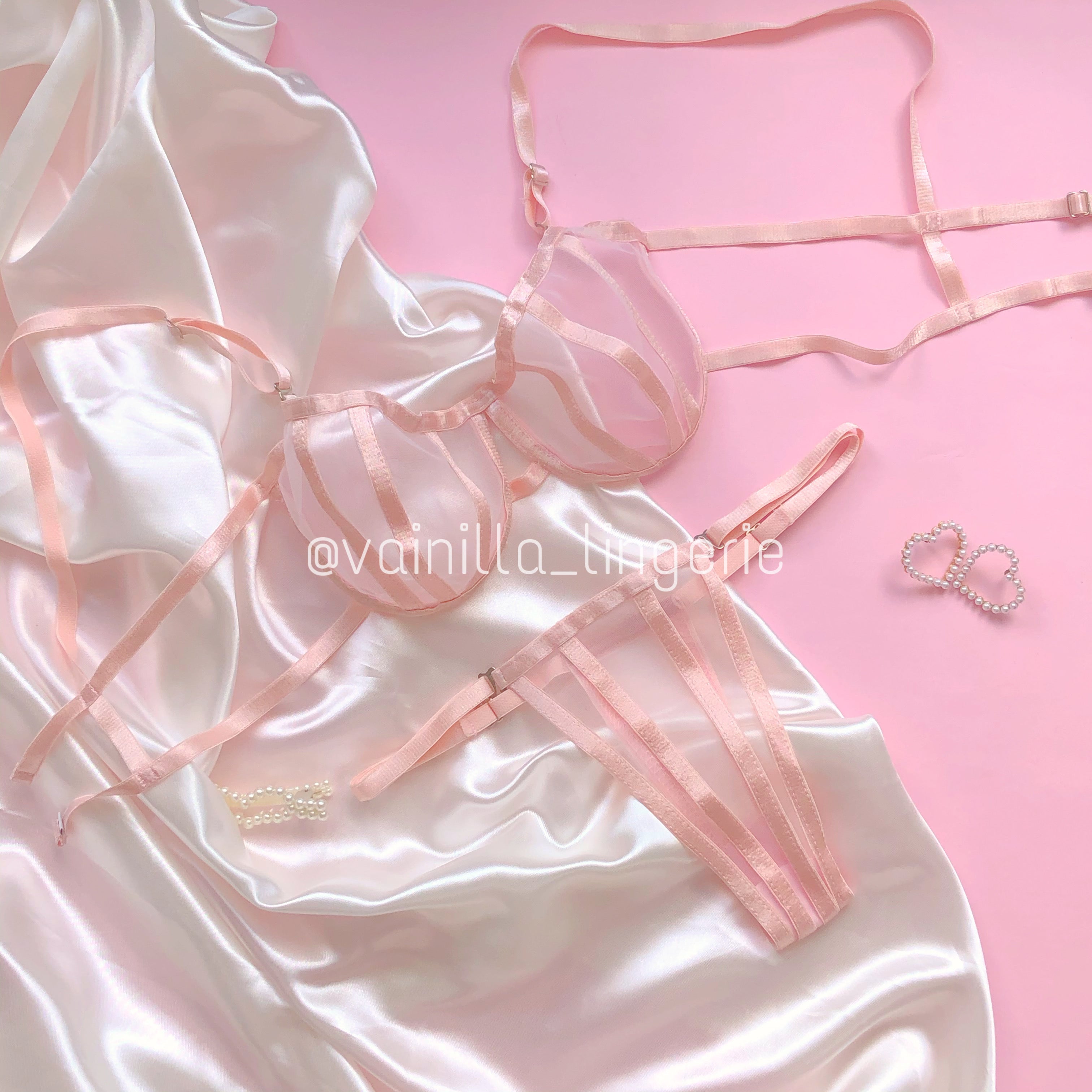 Set Tiras Rosado