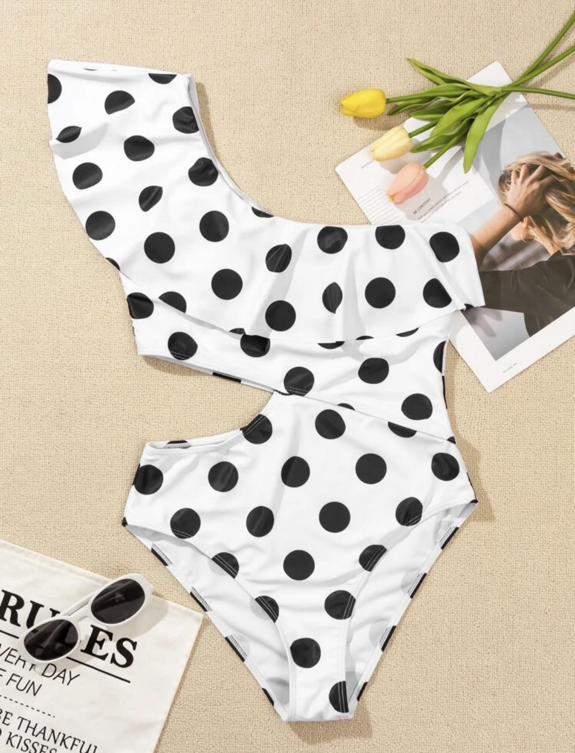 Vestido de Baño Black & White Enterizo