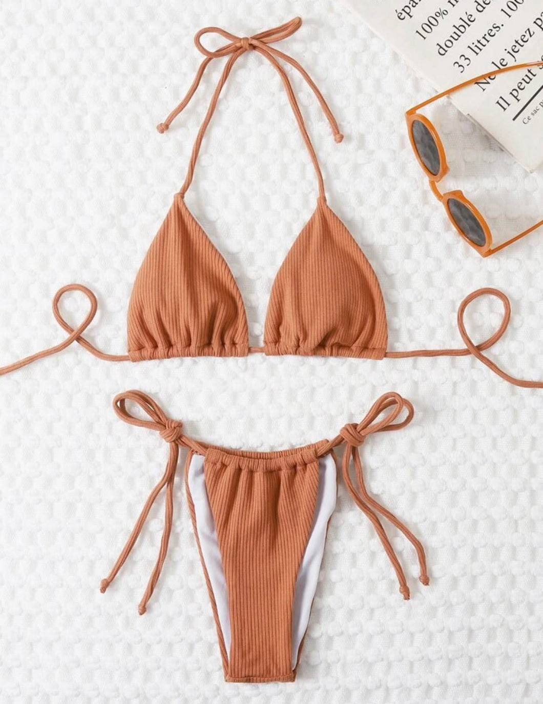 Bikini Terracota 2 piezas