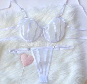 Set Tiras Blanco